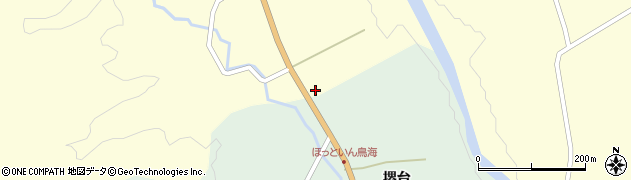 秋田県由利本荘市鳥海町下笹子道ノ下1周辺の地図