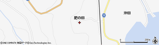 岩手県大船渡市三陸町越喜来肥の田82周辺の地図