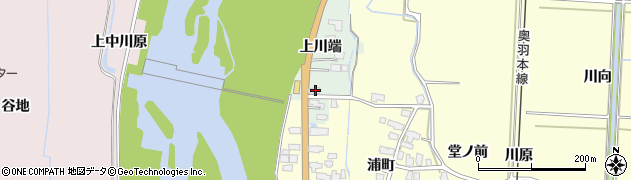 秋田県湯沢市下関上川端185周辺の地図