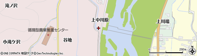 秋田県湯沢市酒蒔桑瀬周辺の地図