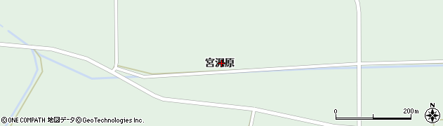 岩手県奥州市胆沢若柳（宮沢原）周辺の地図