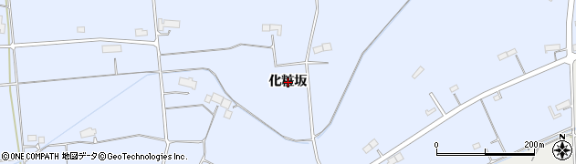 岩手県奥州市胆沢南都田（化粧坂）周辺の地図