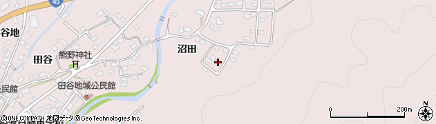 岩手県大船渡市立根町沼田24周辺の地図