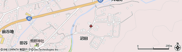 岩手県大船渡市立根町沼田34周辺の地図