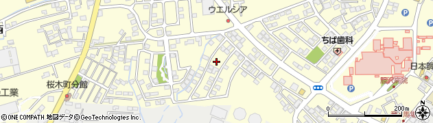 桜屋敷南公園周辺の地図