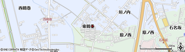 岩手県奥州市水沢真城東鶴巻49周辺の地図