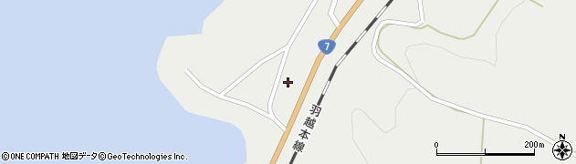 秋田県にかほ市象潟町小砂川タカコヤ周辺の地図