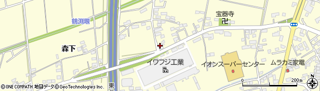 菊地建具店周辺の地図
