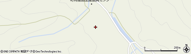 秋田県横手市増田町狙半内城ノ下周辺の地図