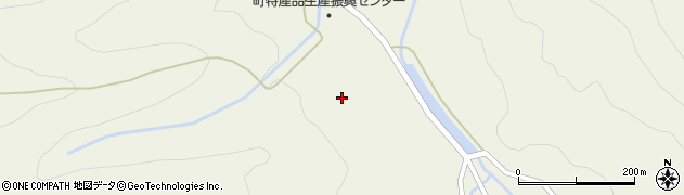 秋田県横手市増田町狙半内（城ノ下）周辺の地図