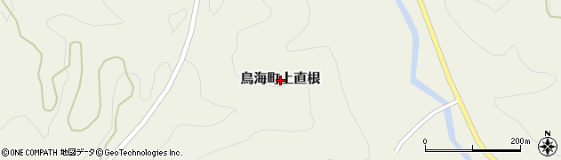 秋田県由利本荘市鳥海町上直根周辺の地図