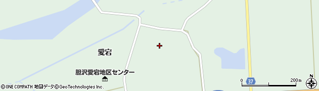 岩手県奥州市胆沢若柳愛宕352周辺の地図
