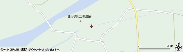 岩手県奥州市胆沢若柳（門ヶ城）周辺の地図