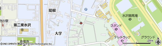 岩手県奥州市水沢姉体町（阿久戸）周辺の地図