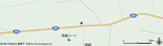 岩手県奥州市胆沢若柳明神下周辺の地図