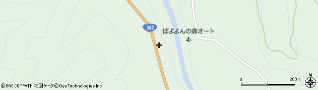 秋田県東成瀬村（雄勝郡）椿川（小銀沢出口）周辺の地図