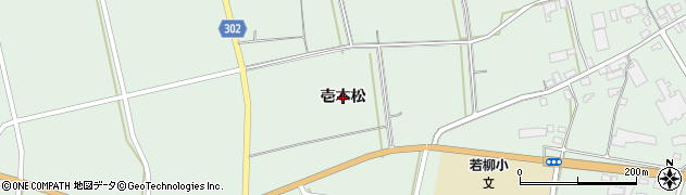岩手県奥州市胆沢若柳（壱本松）周辺の地図