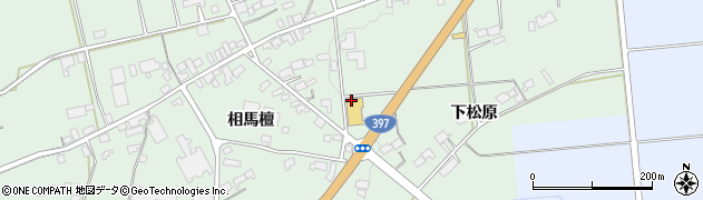 株式会社サンデー　ホームマート胆沢店周辺の地図