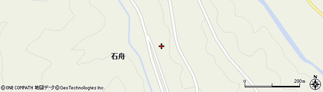 秋田県由利本荘市鳥海町上直根（糸桶沢）周辺の地図