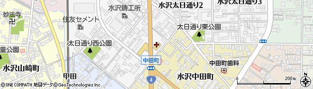 南部家敷 水沢南店周辺の地図