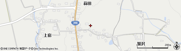 秋田県湯沢市三梨町菻田66周辺の地図