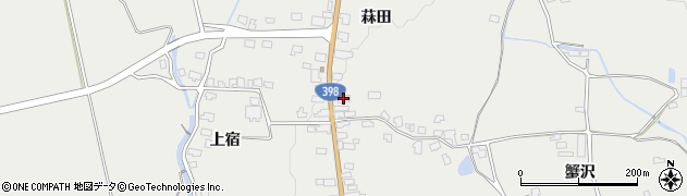 秋田県湯沢市三梨町菻田68周辺の地図
