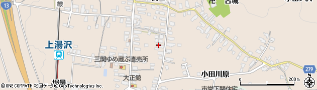 湯沢融雪技研周辺の地図
