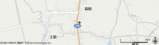 秋田県湯沢市三梨町菻田70周辺の地図