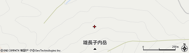 秋田県湯沢市三梨町（羽竜北平）周辺の地図