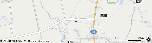 秋田県湯沢市三梨町菻田143周辺の地図