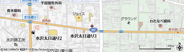 水沢信用金庫原中支店周辺の地図