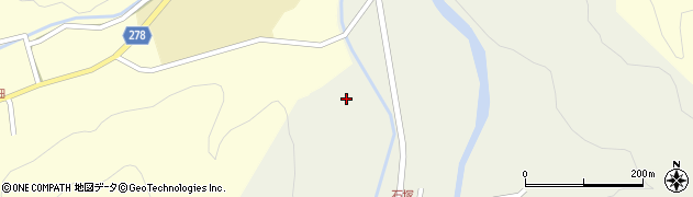 秋田県湯沢市石塚堂ノ前周辺の地図