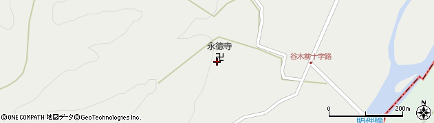 岩手県胆沢郡金ケ崎町永栄門前周辺の地図