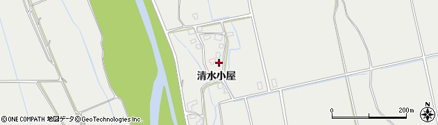 秋田県湯沢市三梨町周辺の地図