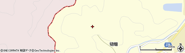 秋田県湯沢市松岡（西八幡堂）周辺の地図