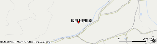秋田県湯沢市三梨町（飯田上野川原）周辺の地図