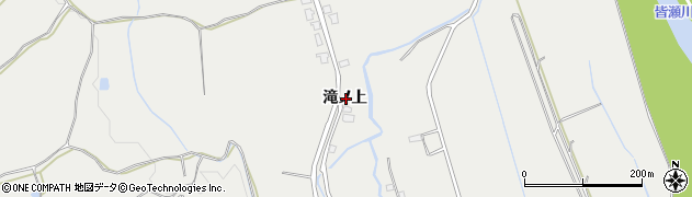 秋田県湯沢市三梨町滝ノ上周辺の地図