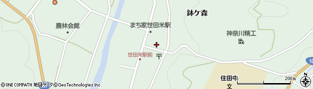岩手銀行世田米支店 ＡＴＭ周辺の地図