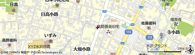 日高神社入口周辺の地図