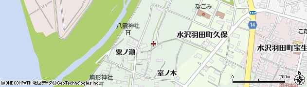 岩手県奥州市水沢羽田町粟ノ瀬40周辺の地図