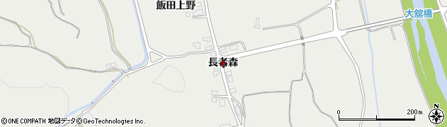 秋田県湯沢市三梨町長者森周辺の地図
