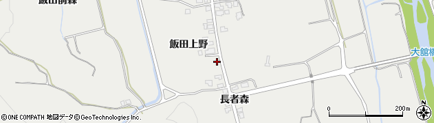 秋田県湯沢市三梨町（飯田上野）周辺の地図