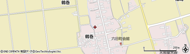 秋田県湯沢市山田周辺の地図