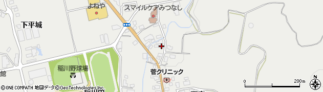 秋田県湯沢市三梨町下宿27周辺の地図