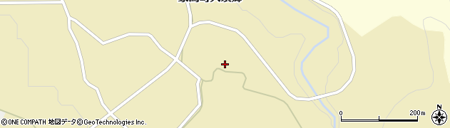秋田県にかほ市象潟町大須郷大ノ口周辺の地図