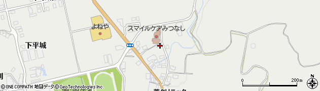 秋田県湯沢市三梨町下宿32周辺の地図