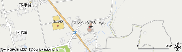 秋田県湯沢市三梨町（烏帽子橋）周辺の地図