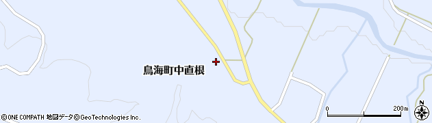 秋田県由利本荘市鳥海町中直根山ノ下3周辺の地図