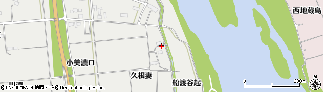 岩手県奥州市水沢佐倉河久根妻周辺の地図
