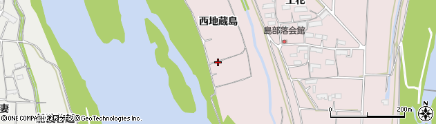 岩手県奥州市江刺愛宕（西地蔵島）周辺の地図